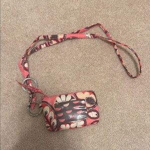 Vera Bradley Pink Floral Crossbody Bag